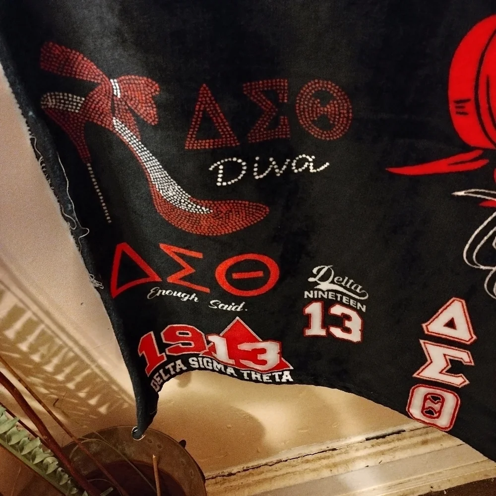 Sorority‎ Gifts Blanket Throws Flannel Fleece Blankets Lightweight Comfortable